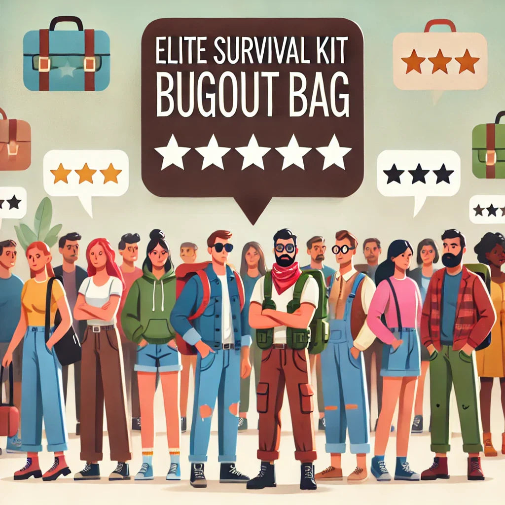 Real Customer Reviews of Our Bug Out Bag