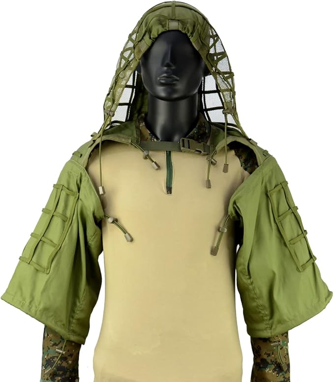 Ghillie Suits Foundation, Tactical Sniper Coats/Viper Hoods