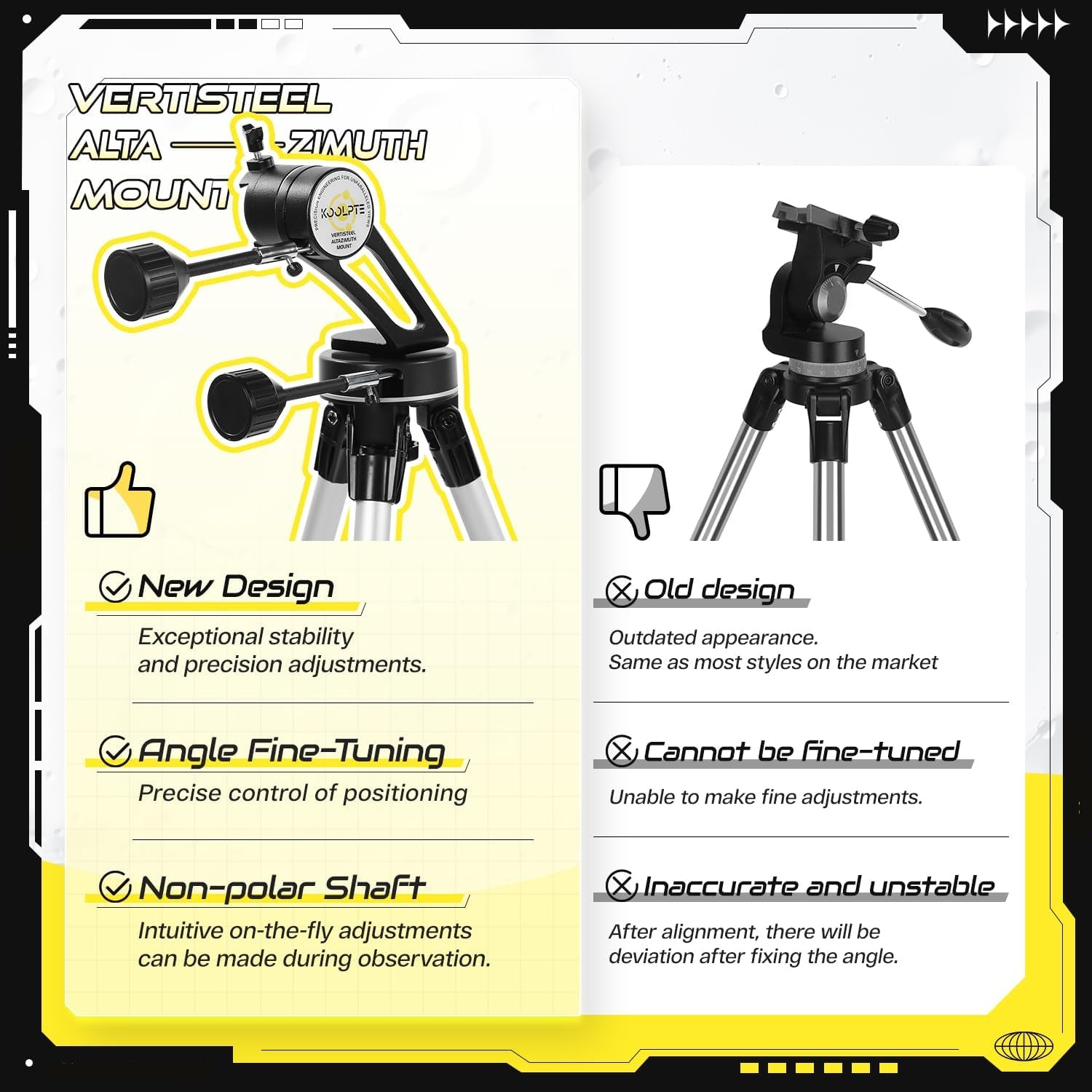 High Power 90mm Aperture Telescope for Astronomy – 700mm Focal Length, Vertisteel AZ Mount, Portable Refractor Telescope for Adults & Kids, Includes Carrying Bag, Wireless Remote, and Smartphone Adapter