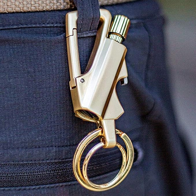 Permanent Match Fire Starter – 10,000 Strikes, Waterproof, Bottle Opener & Keychain Clip
