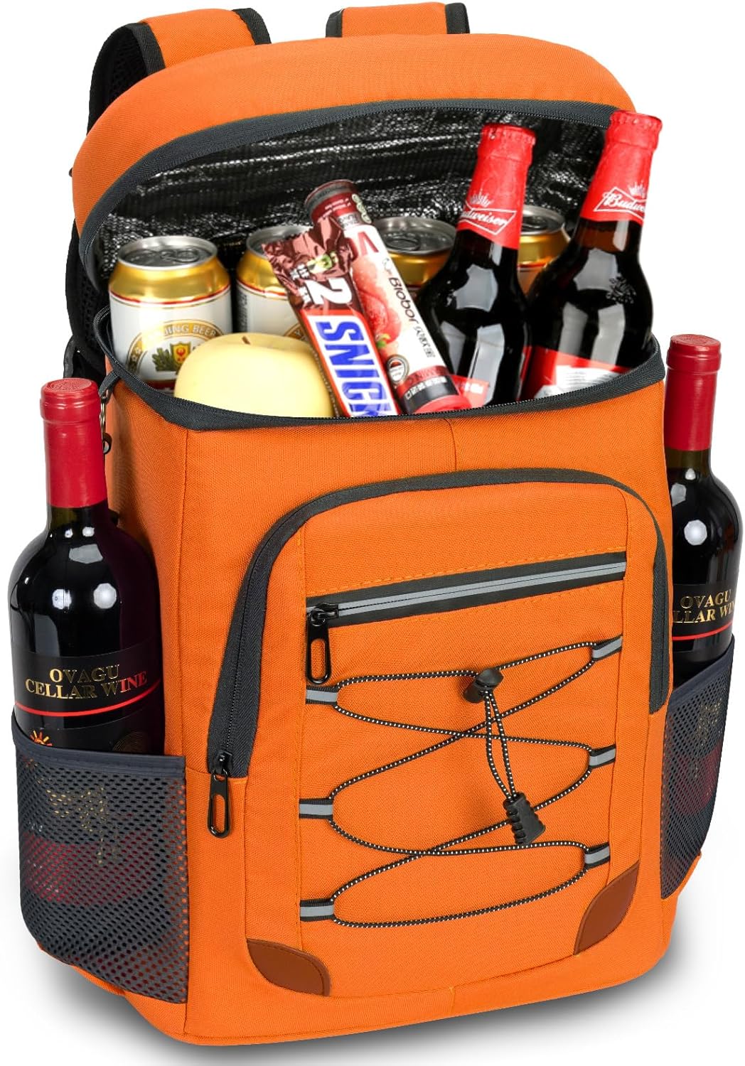 36-Can Insulated Backpack Cooler – Leakproof, Waterproof Soft Cooler Bag for Men & Women | Large Capacity Portable Cooler for Lunch, Travel, Camping, Hiking & Picnics