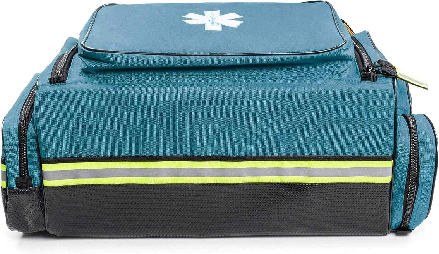 Fully-Stocked Premium First Responder Bag, HSA/FSA Approved, Large Pro EMT/EMS Trauma, Bleeding & Oxygen Medical Kit, CAT Tourniquet, HyFin Chest Seal & 250+ First Aid Supplies