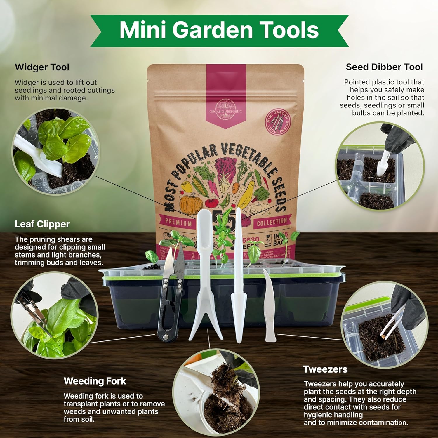 55-Variety Heirloom Vegetable Seed Pack - 35,600+ Non-GMO Seeds for Planting Vegetables & Fruits | Individual Packets for Indoor, Outdoor, Hydroponic, and Home Garden Growing