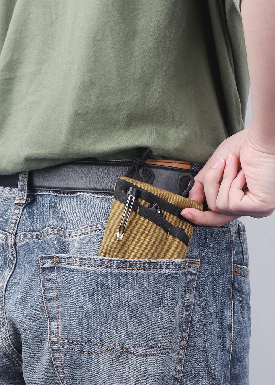 Tactical EDC MOLLE Pouch – Mini Wallet & Waist Pack for Cards, Keys, Coins & Outdoor Gear – Ideal for Camping, Hiking & Hunting