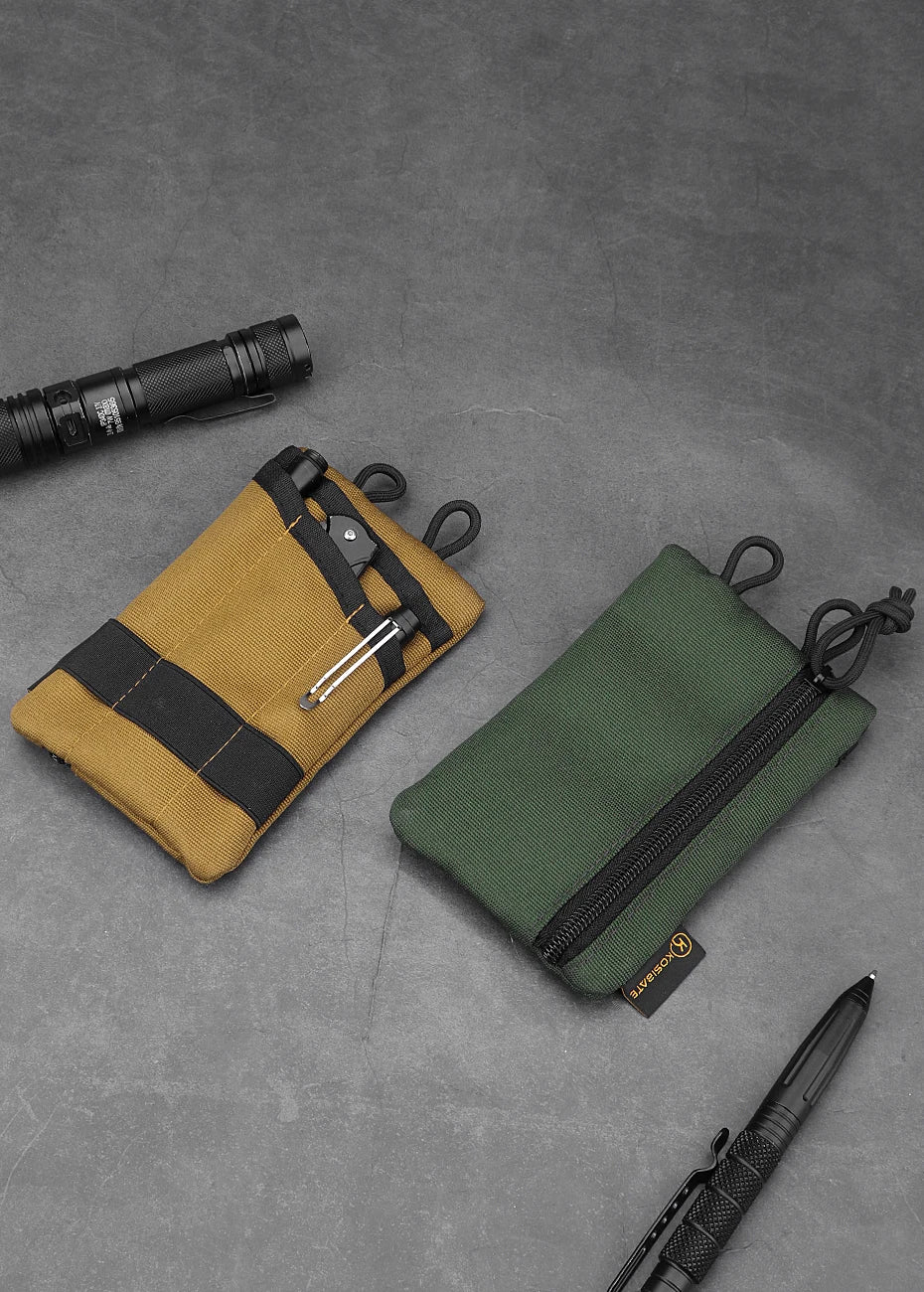 Tactical EDC MOLLE Pouch – Mini Wallet & Waist Pack for Cards, Keys, Coins & Outdoor Gear – Ideal for Camping, Hiking & Hunting