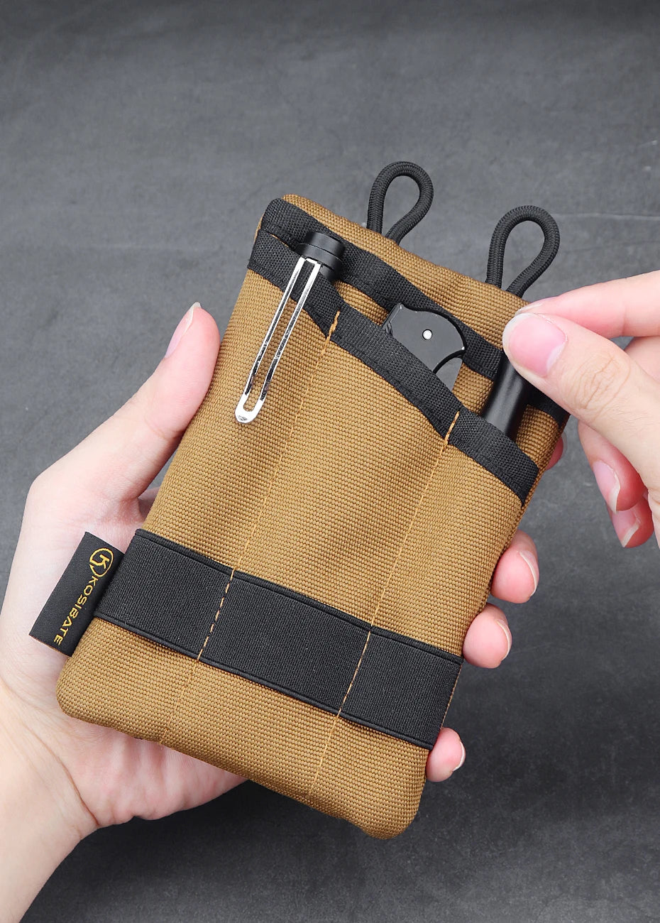 Tactical EDC MOLLE Pouch – Mini Wallet & Waist Pack for Cards, Keys, Coins & Outdoor Gear – Ideal for Camping, Hiking & Hunting