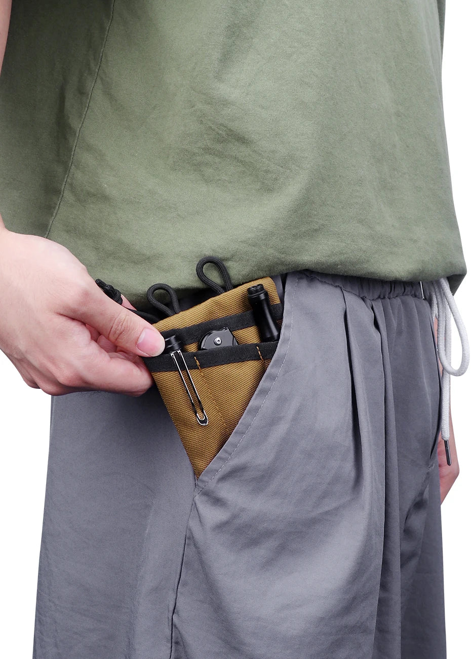 Tactical EDC MOLLE Pouch – Mini Wallet & Waist Pack for Cards, Keys, Coins & Outdoor Gear – Ideal for Camping, Hiking & Hunting