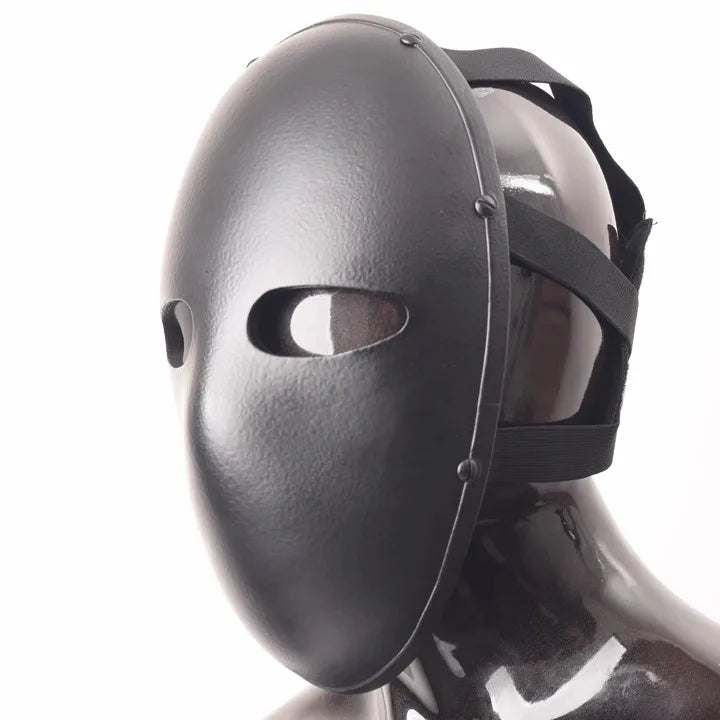 USA Tactical Bulletproof Full-Face Mask - NIJ Level IIIA Aramid Body Armor with Ballistic Visor Shield