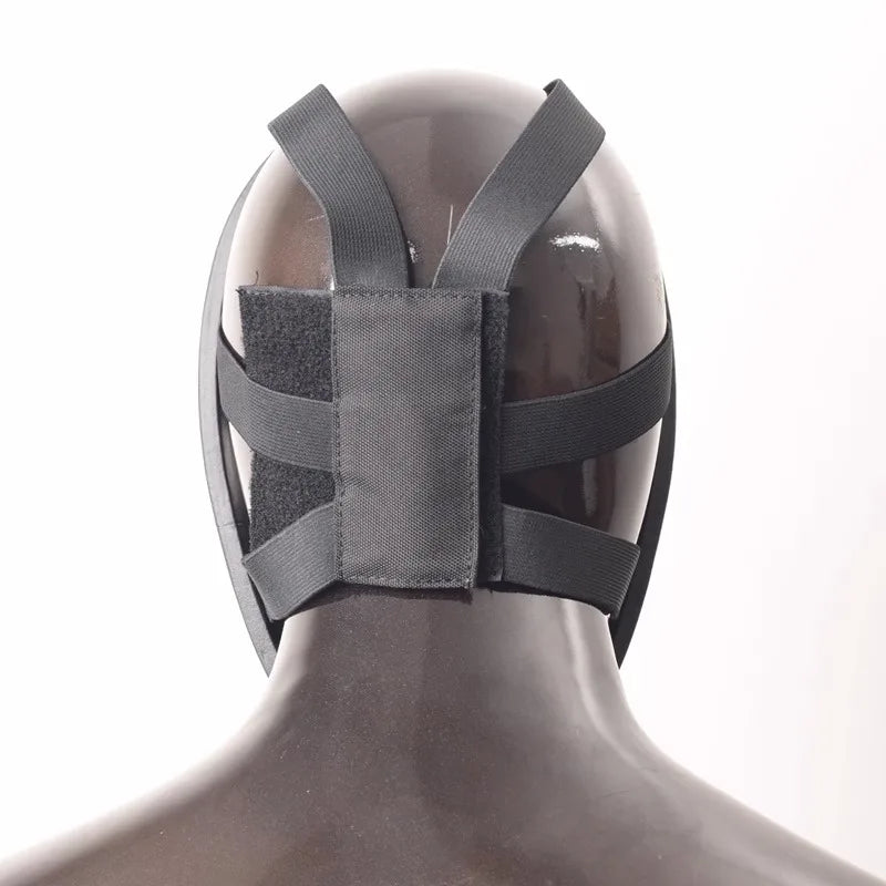 USA Tactical Bulletproof Full-Face Mask - NIJ Level IIIA Aramid Body Armor with Ballistic Visor Shield