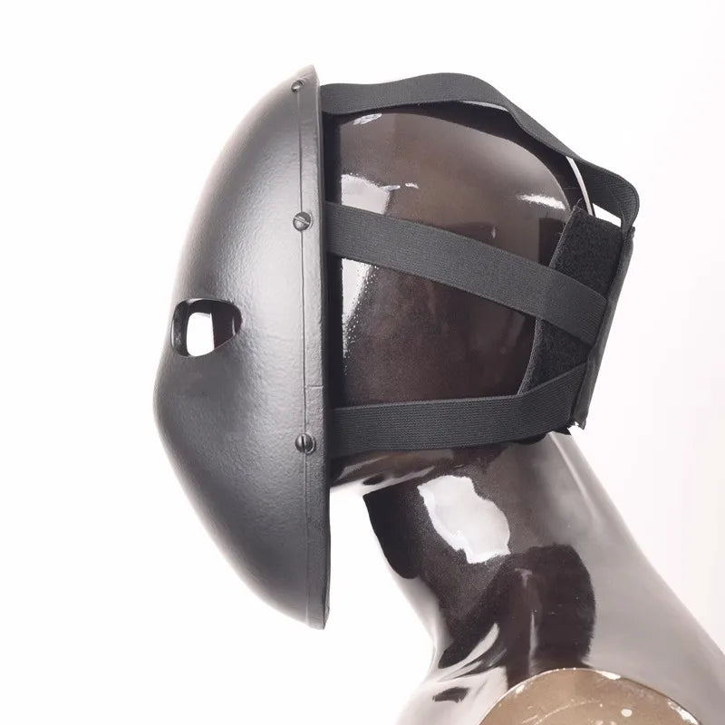 USA Tactical Bulletproof Full-Face Mask - NIJ Level IIIA Aramid Body Armor with Ballistic Visor Shield