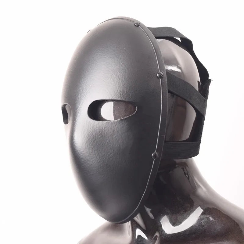 USA Tactical Bulletproof Full-Face Mask - NIJ Level IIIA Aramid Body Armor with Ballistic Visor Shield