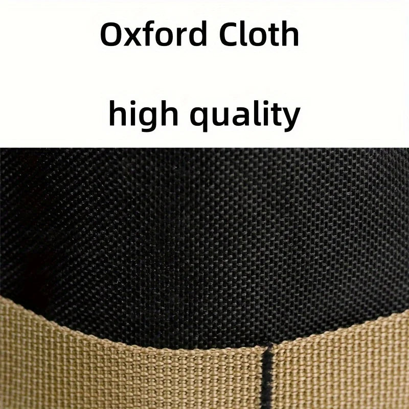 Lightweight Archery Back Arrow Quiver – Dual-Use Foldable Compact Hip Quiver with MOLLE System Pocket for Hunting and Target Shooting