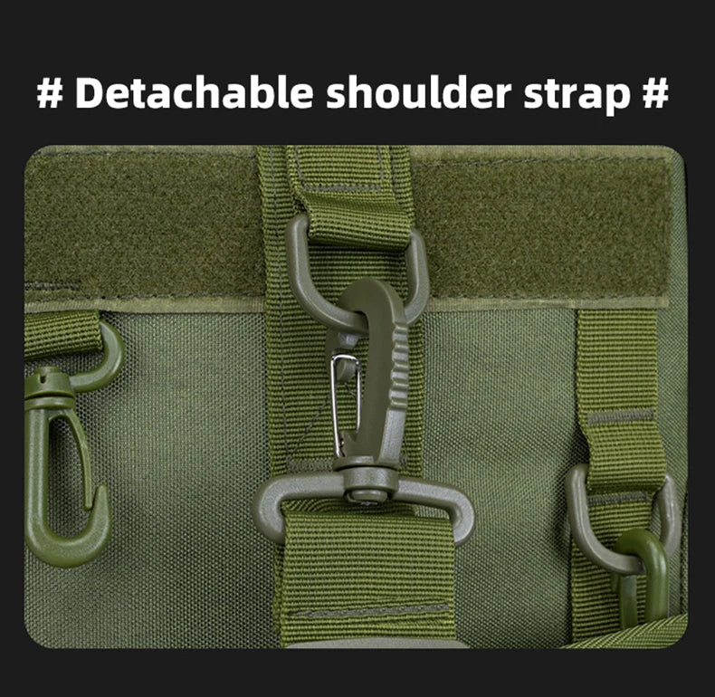 Multifunctional Fishing Tackle Backpack with Rod Holders – Heavy-Duty Molle Storage Bag for Fishing Gear, Camping, Hiking & Outdoor Sports