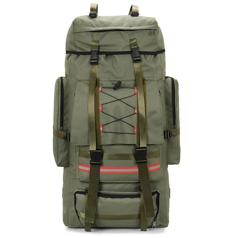 130L Large Hiking Camping Backpack – Tactical MOLLE Travel Rucksack for Men | Waterproof Trekking Outdoor Sports Pack