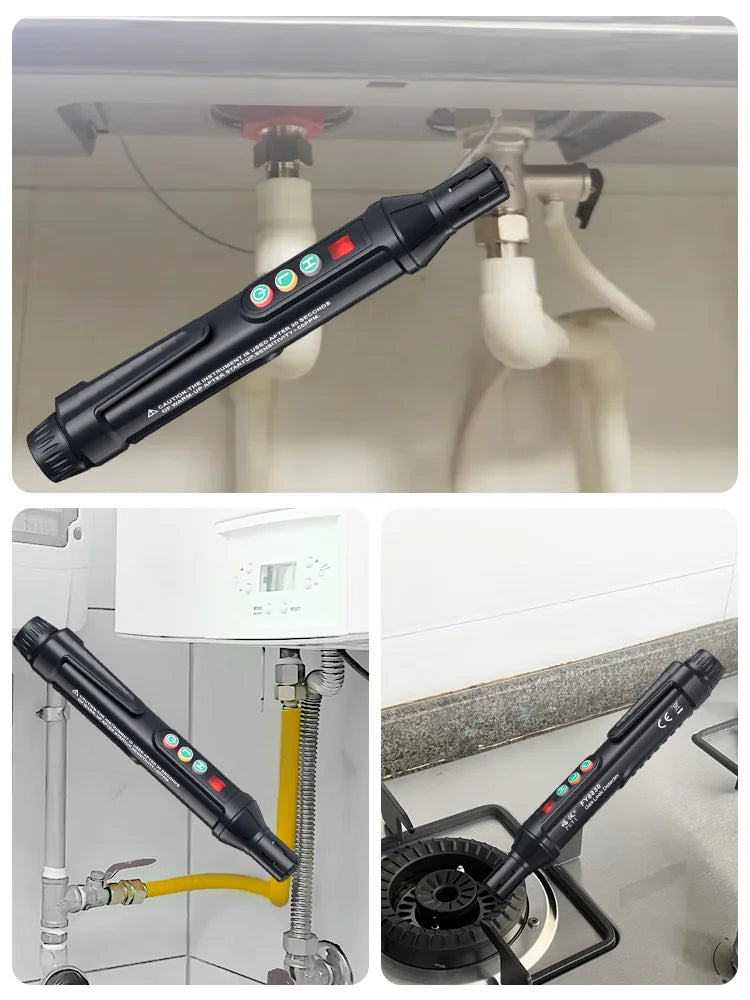Portable Combustible Gas Leak Detector – Natural Gas Sniffer with Audible & Visual Alarm for Propane, Methane, LPG & More