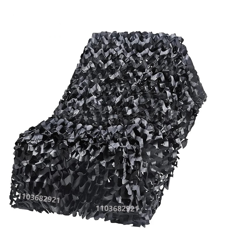 Military Camouflage Net – Hunting, Tactical, Garden, Gazebo, Car Awning | Available in White, Green, Black, Jungle, and Desert Colors