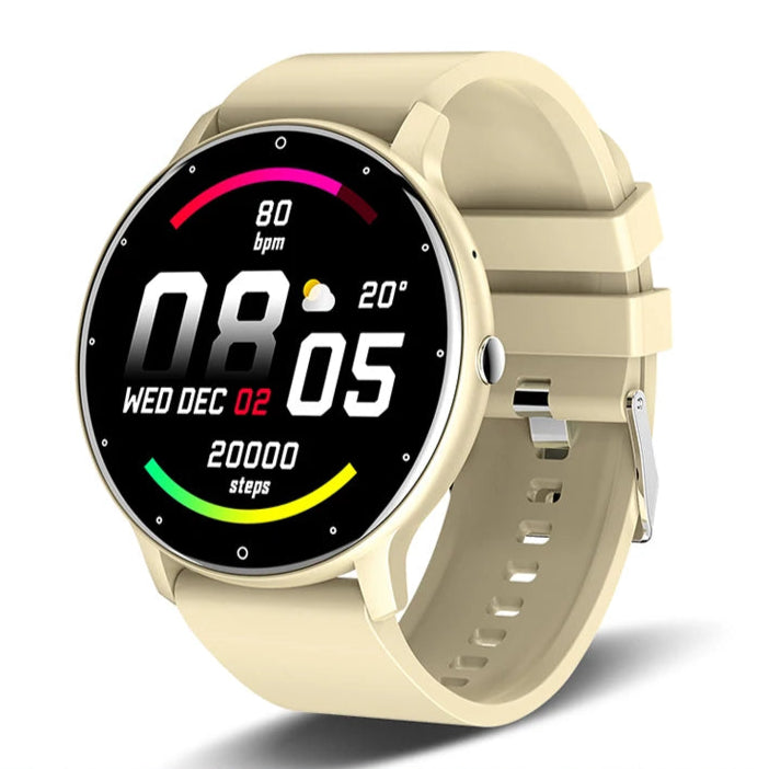 Smart Fitness Watch for Women & Men – Waterproof Sports Smartwatch with Heart Rate Monitor, Compatible with Xiaomi, Android & iOS