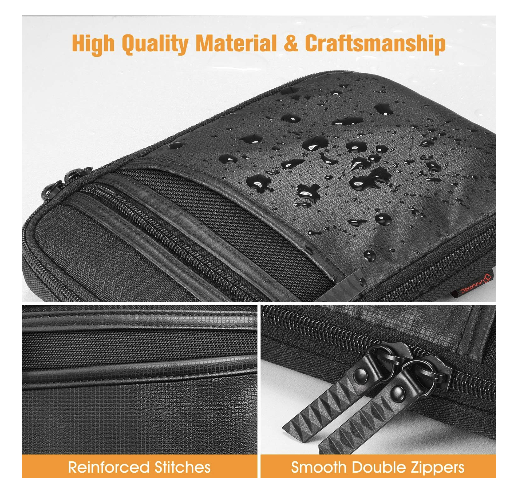 Concealed Carry Gun Pouch, Soft Pistol Case Fanny Pack Waist Belt Firearm Bag with Holster for Handgun, Air Gun, Men, Women