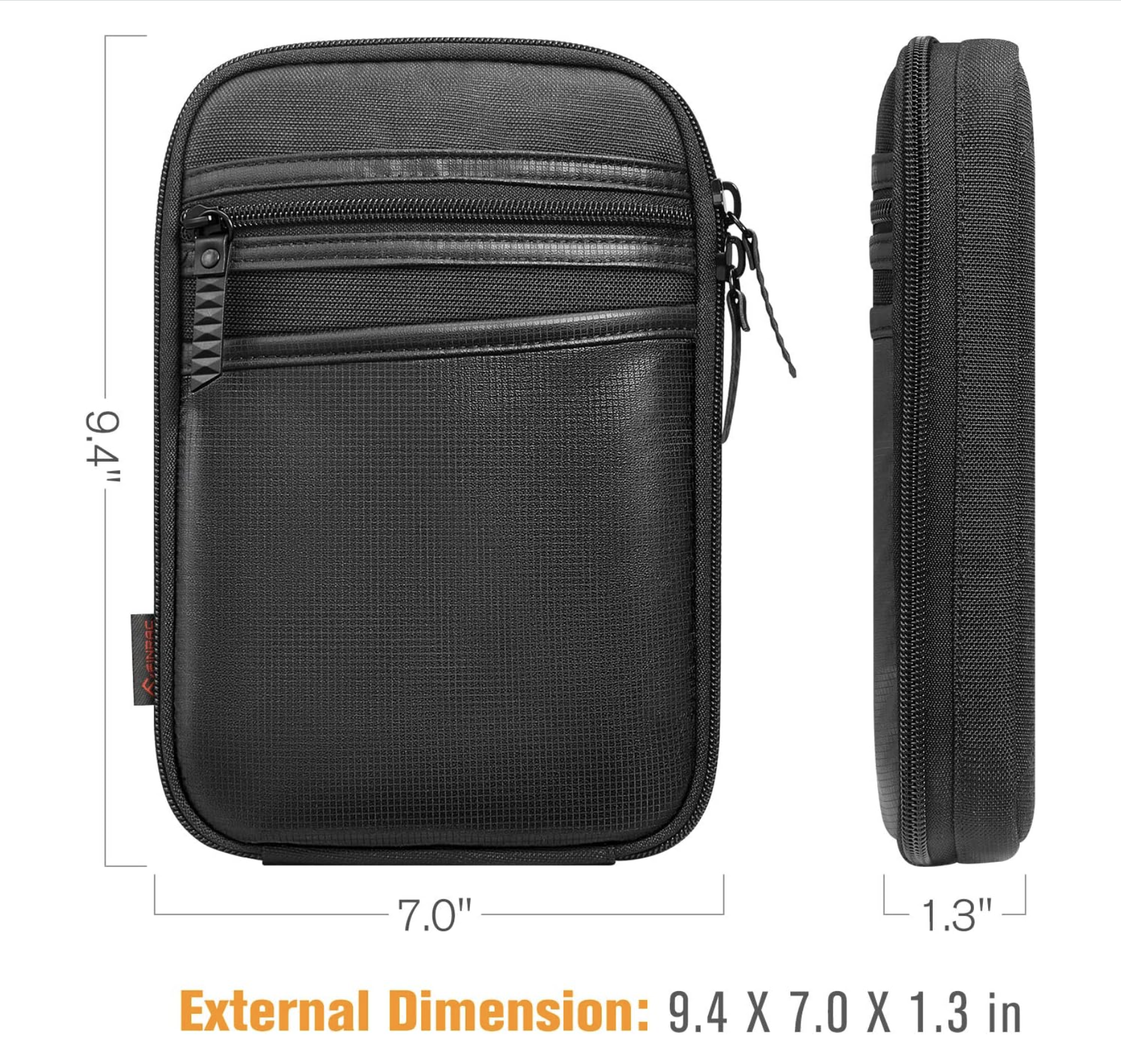 Concealed Carry Gun Pouch, Soft Pistol Case Fanny Pack Waist Belt Firearm Bag with Holster for Handgun, Air Gun, Men, Women