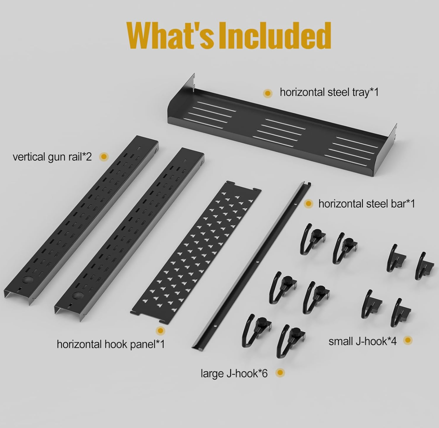 Gun Rack Wall Mount, Indoor Gun Rack for Wall Mount Horizontal Wall Gun Rack Indoor Floor for Helmet Vest Belt Police Gear