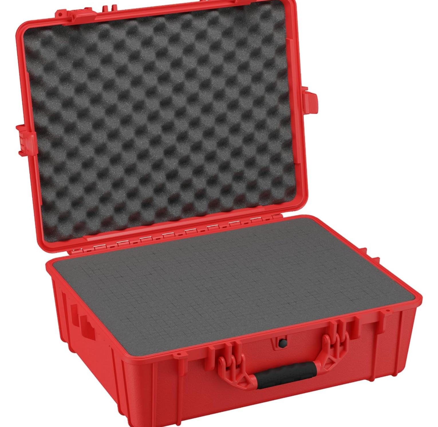 25" Large Waterproof Hard Case with Foam, Portable Protective Storage Box for Travel, Hunting, Military, Tactical, Made in USA, 839, 24.50"x 19.46"x8.41"