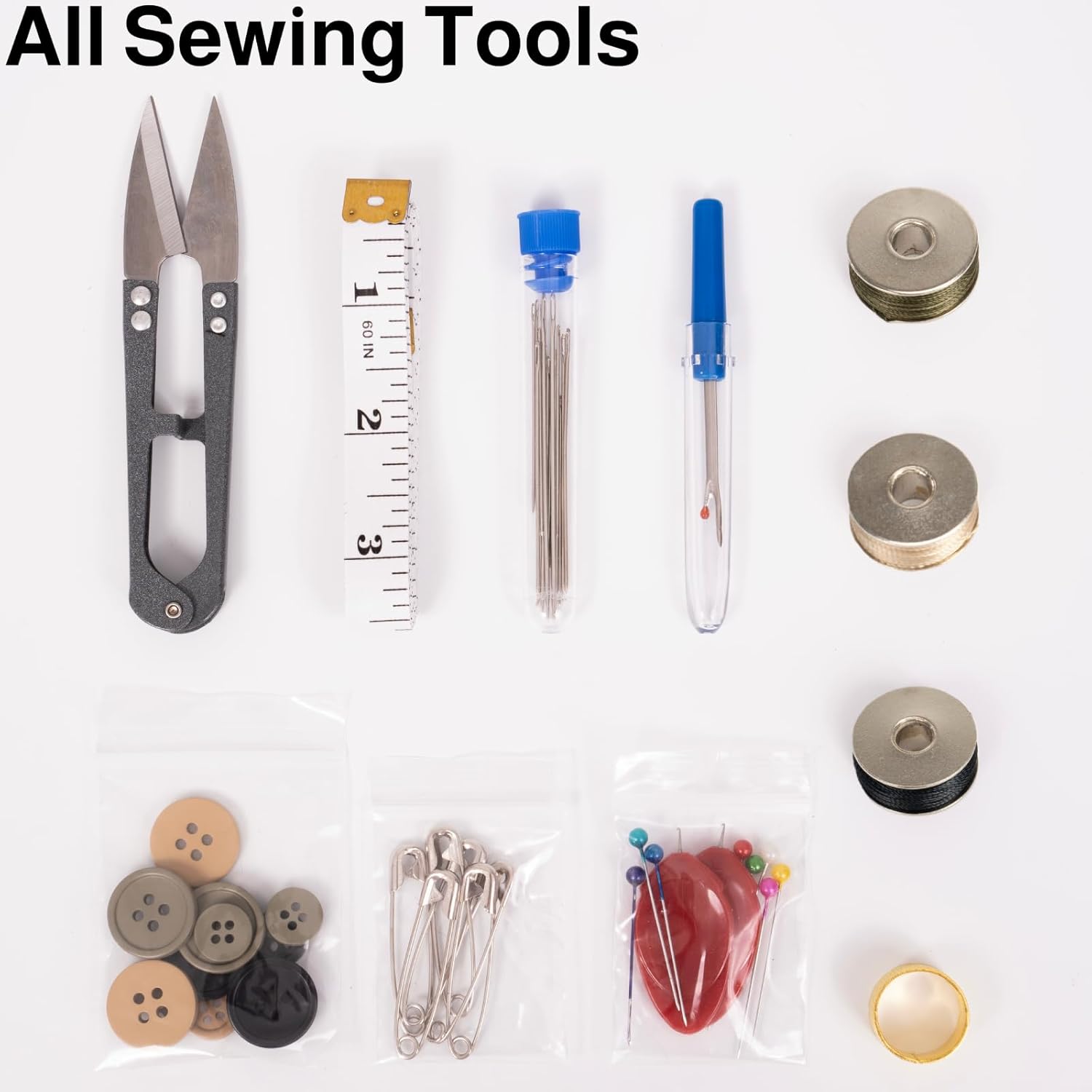 Military Sewing Kit – Compact Tactical Repair Kit with Needles, Thread & Buttons | Heavy-Duty Travel Sewing Kit for Home, Outdoor, EDC & Uniform Repairs