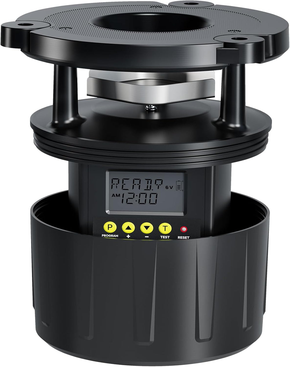 Deer Feeder Motor Kit – 6V Digital Timer, 8 Daily Feedings, Solar-Ready, Adjustable Arms | Replacement Feeder System