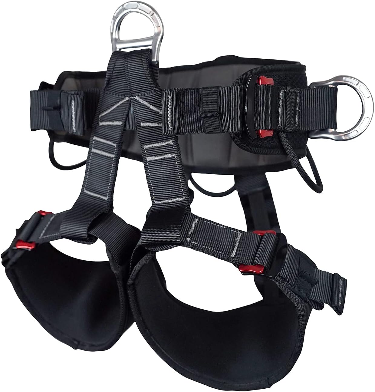 Tree Climbing Harness – CE Certified Half Body Safety Harness | Rock Climbing, Rappelling & Rescue