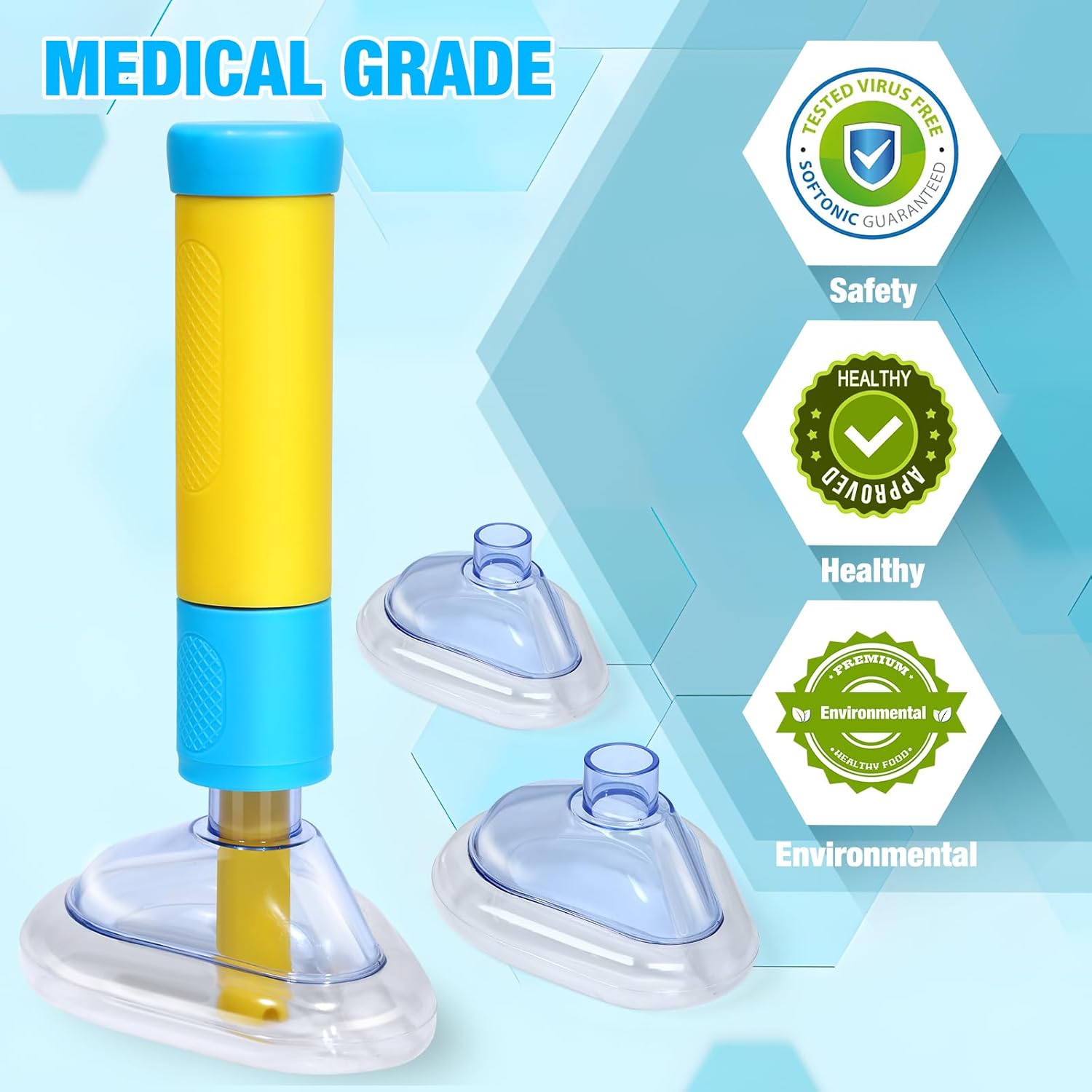 Anti-Choking Device for Adults and Children – Portable Emergency Airway Rescue Tool for Home, School, and Travel