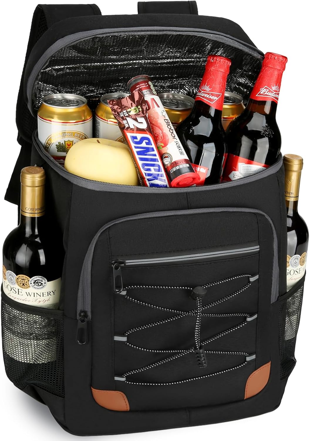 36-Can Insulated Backpack Cooler – Leakproof, Waterproof Soft Cooler Bag for Men & Women | Large Capacity Portable Cooler for Lunch, Travel, Camping, Hiking & Picnics