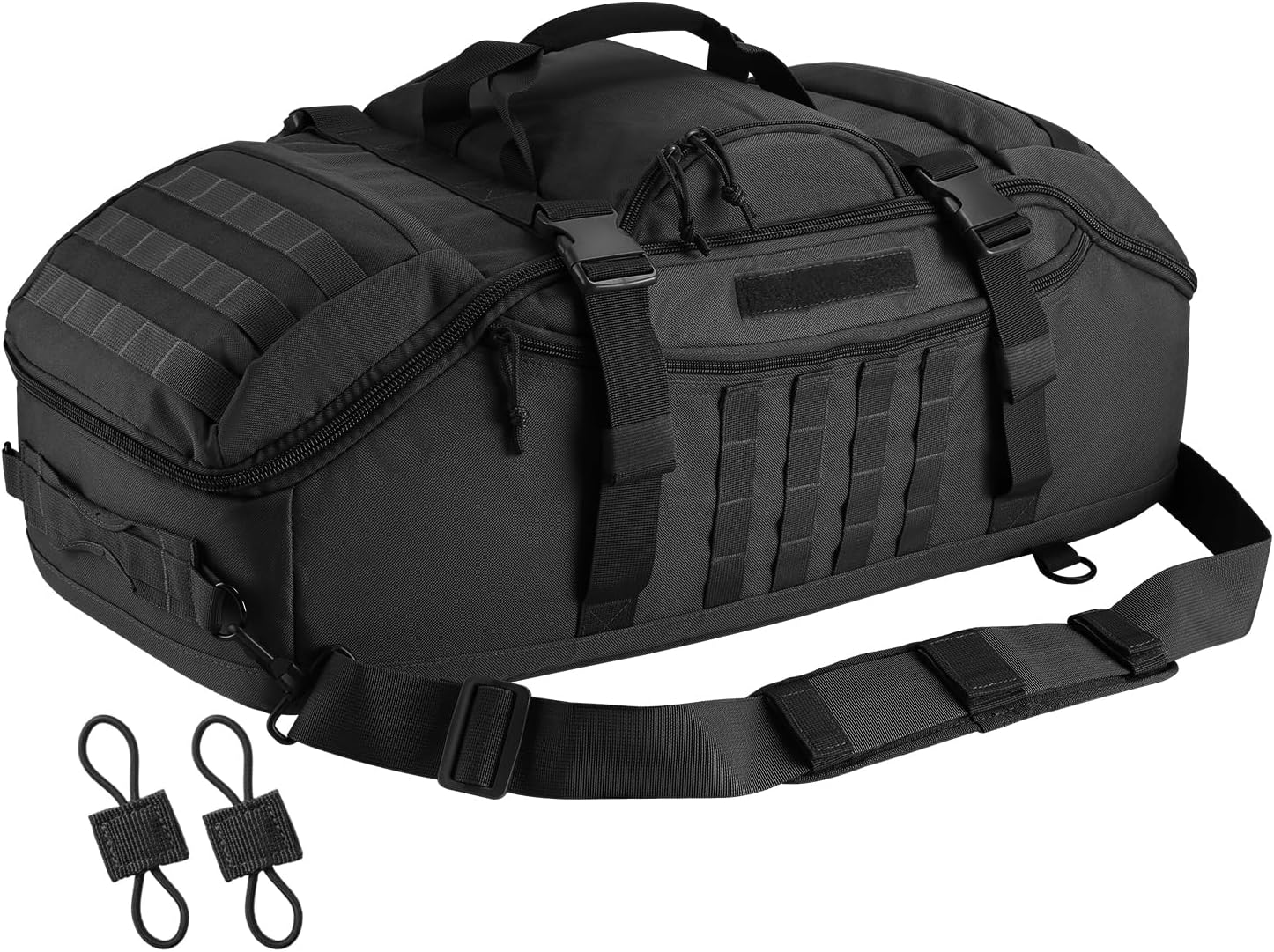 65L Tactical Duffle Bag – Large Military MOLLE Backpack, 3-in-1 Gym, Travel, Hiking & Outdoor Sports Bag with Shoulder Straps