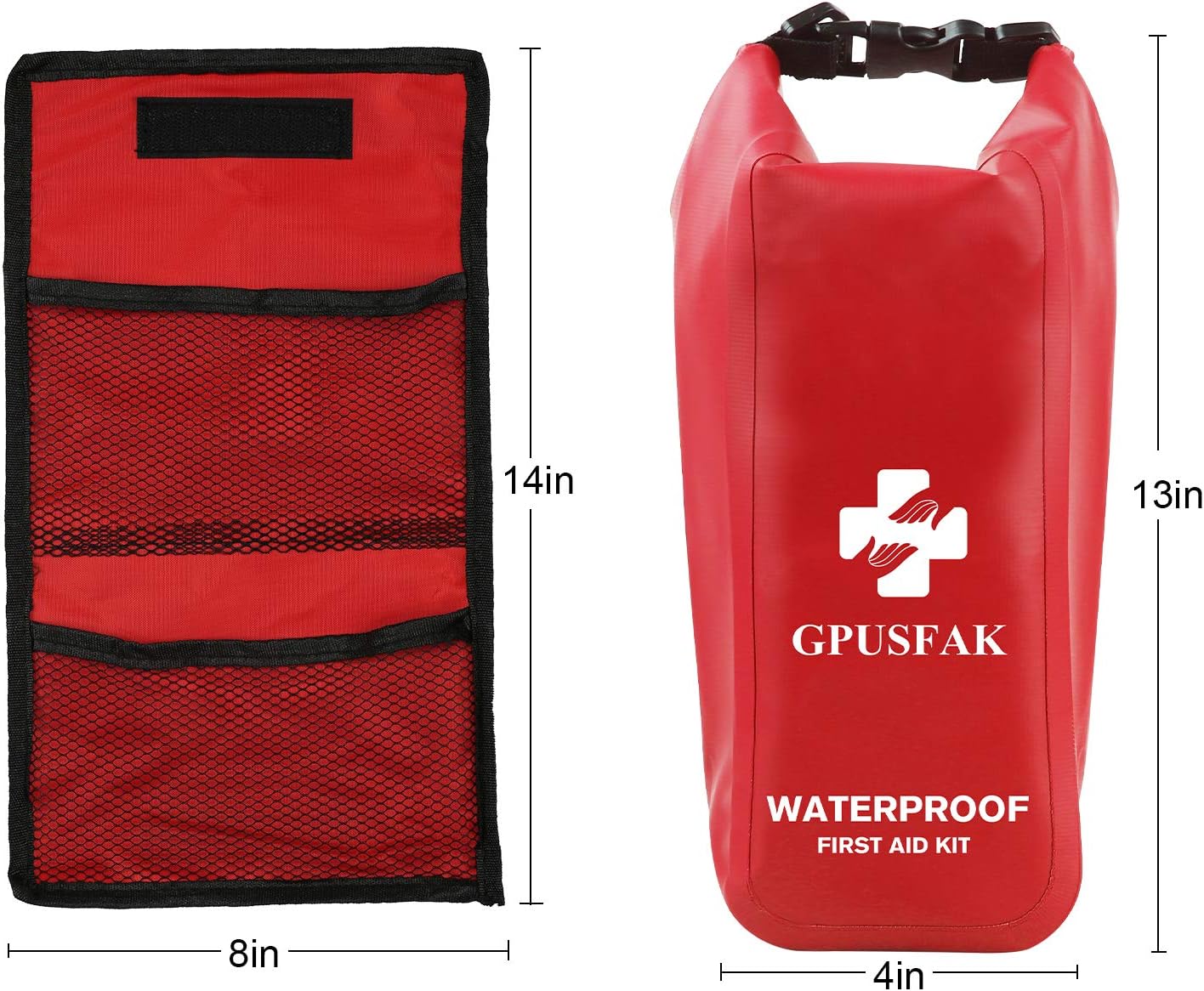 103-Piece Boat Emergency Kit – Waterproof Marine First Aid Kit for Boating, Fishing, Sailing, and Outdoor Water Safety