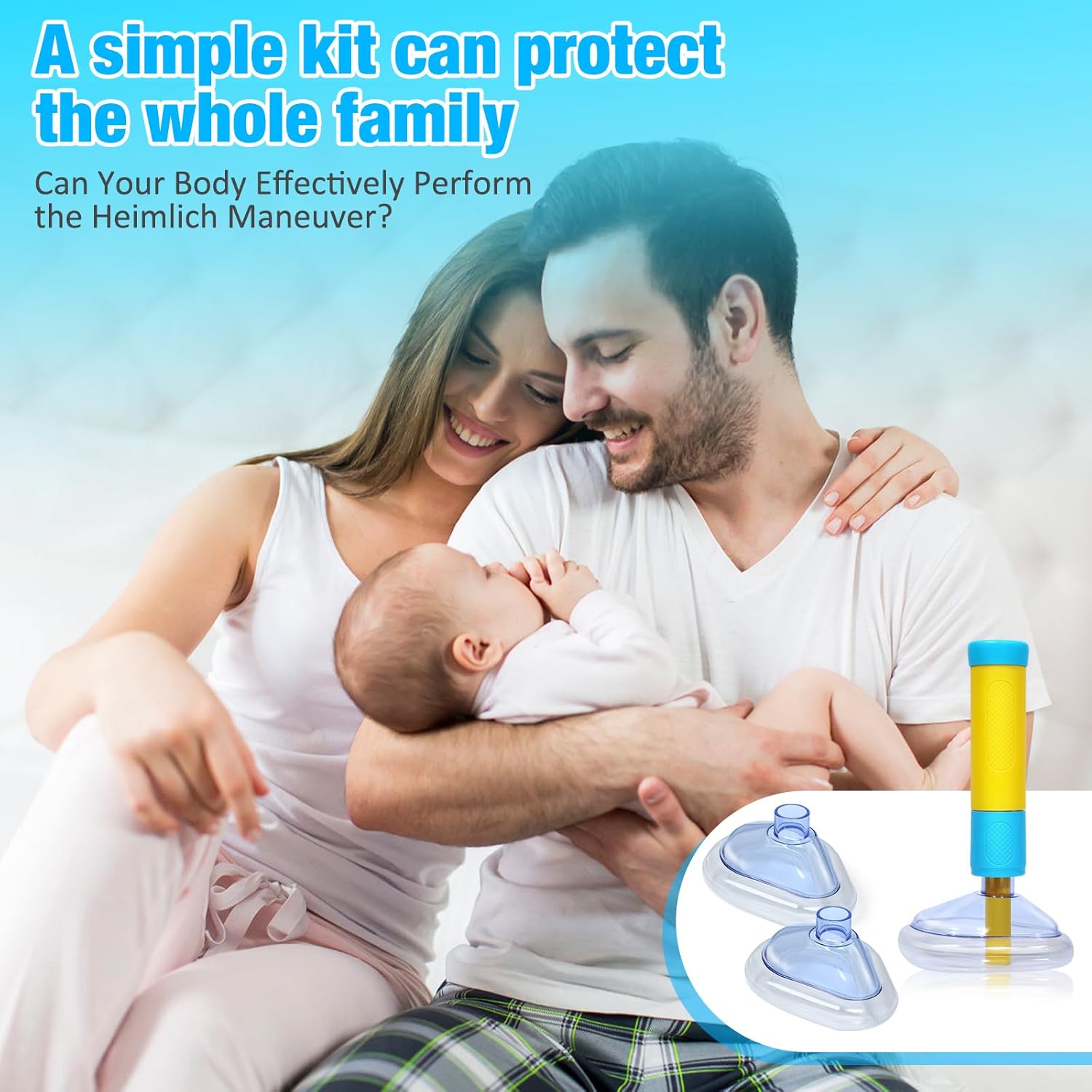 Anti-Choking Device for Adults and Children – Portable Emergency Airway Rescue Tool for Home, School, and Travel