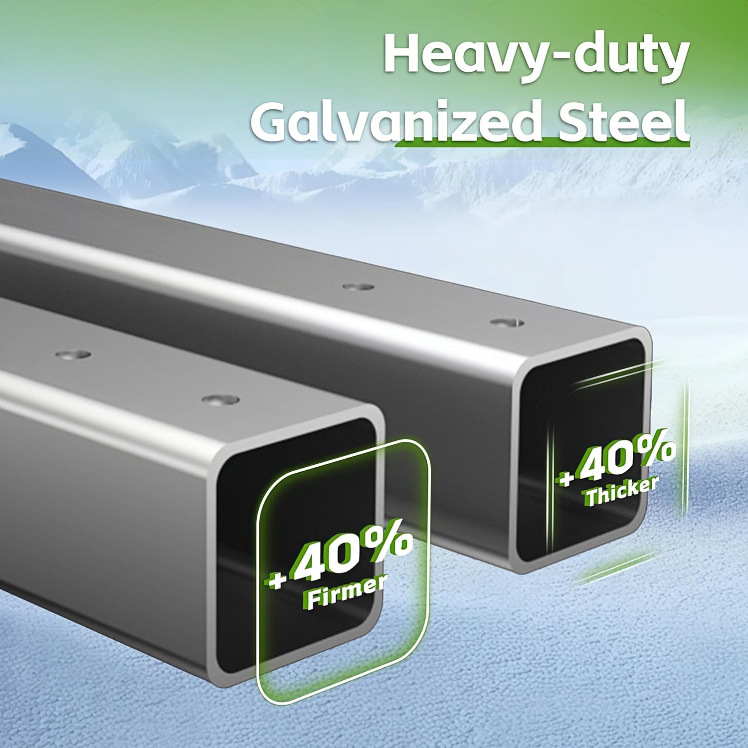 12x20x8.7 FT Heavy-Duty Metal Carport – Galvanized Steel Roof Car Shelter Garage for Car, Truck, Boat & Tractor | All-Weather Outdoor Canopy – Grey