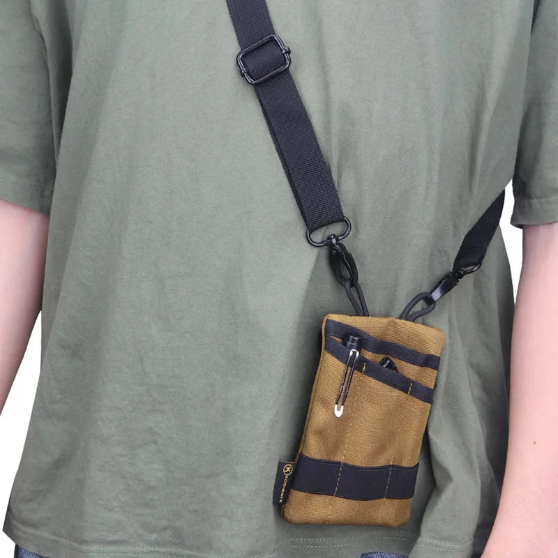 Tactical EDC MOLLE Pouch – Mini Wallet & Waist Pack for Cards, Keys, Coins & Outdoor Gear – Ideal for Camping, Hiking & Hunting