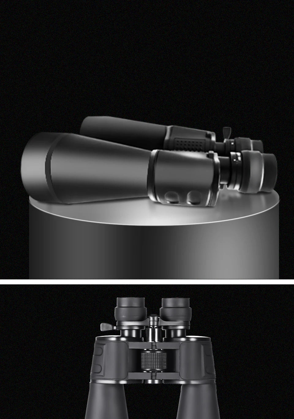 10-380x100 High-Powered Binoculars – Ultra Zoom HD BAK4 Long-Range Telescope for Hunting, Bird Watching, and Travel