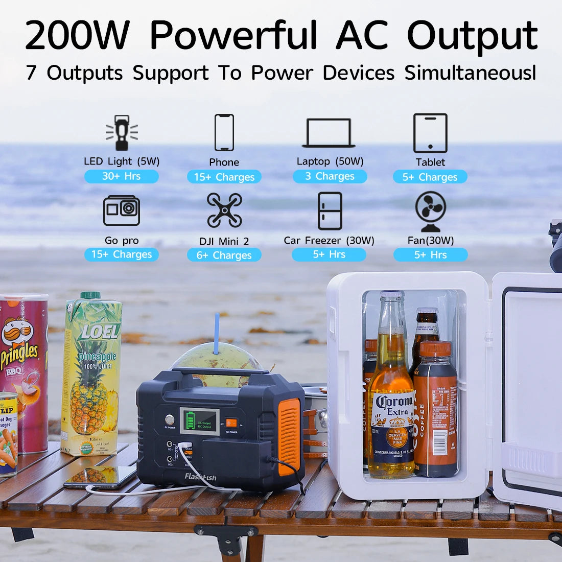Solar Generator Power Bank Station