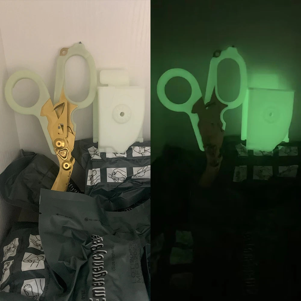 Heavy-Duty Tactical Trauma Shears – Medical Scissors for EMTs, Paramedics, and First Responders
