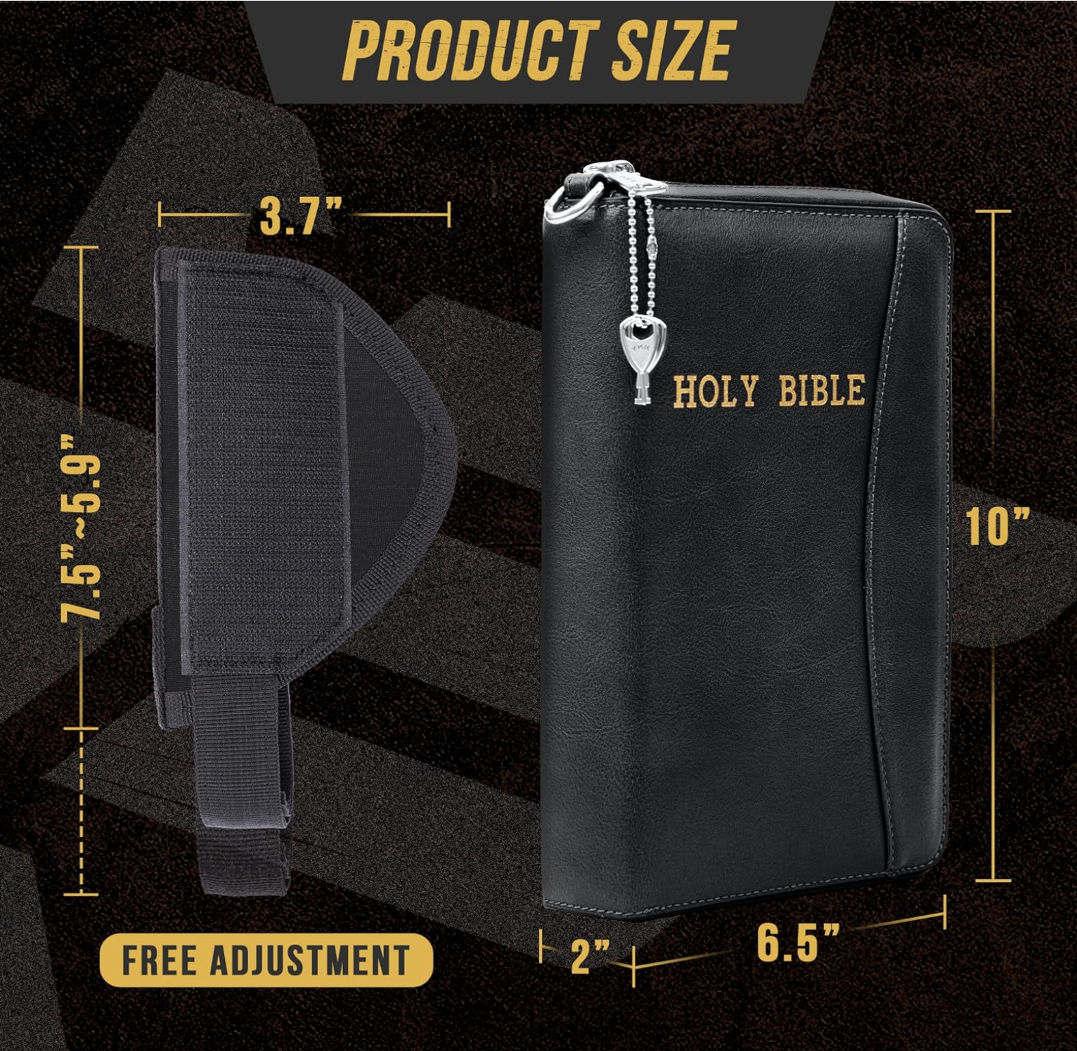 Holy Bible Gun Concealed Carry Bag EDC